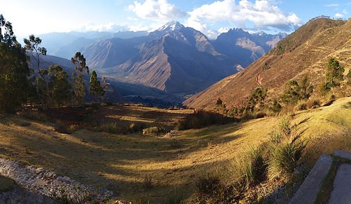 Mountains rising over the Sacred Valley